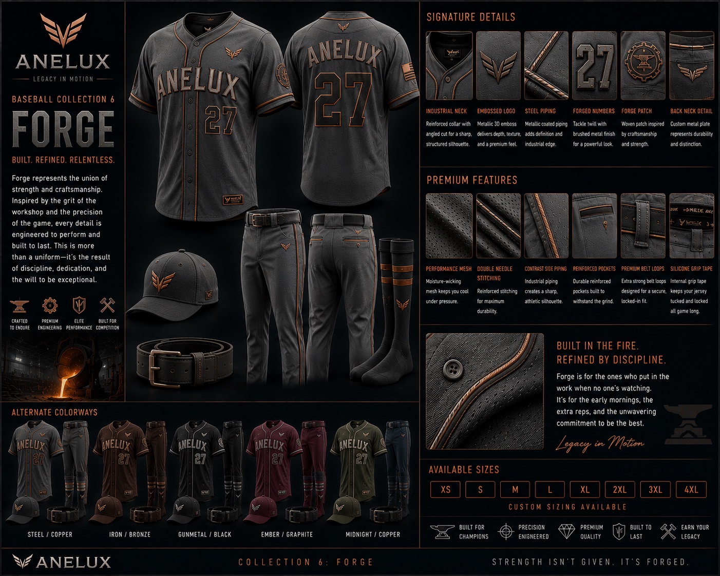 ANELUX Baseball — Forge