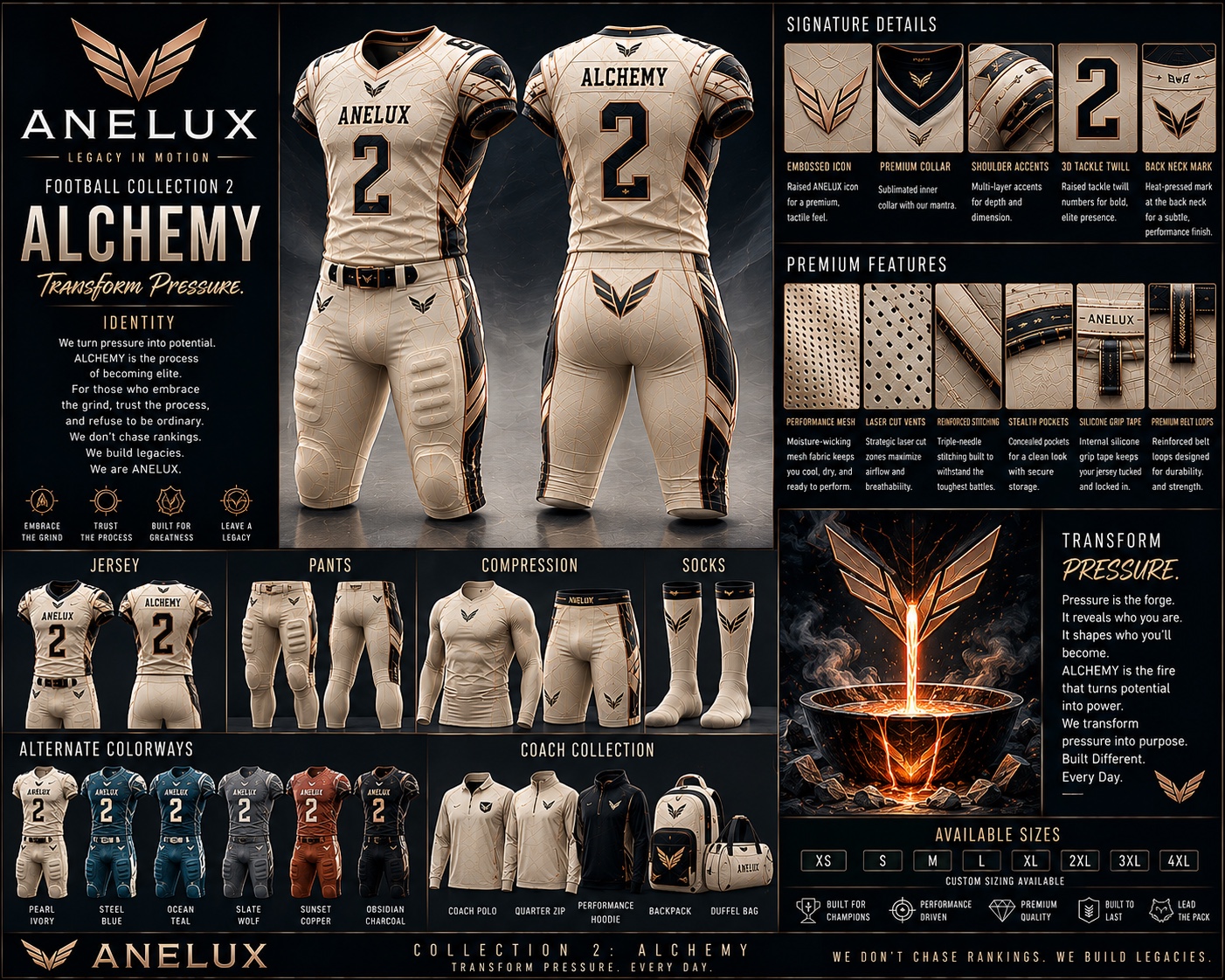 ANELUX Football collections