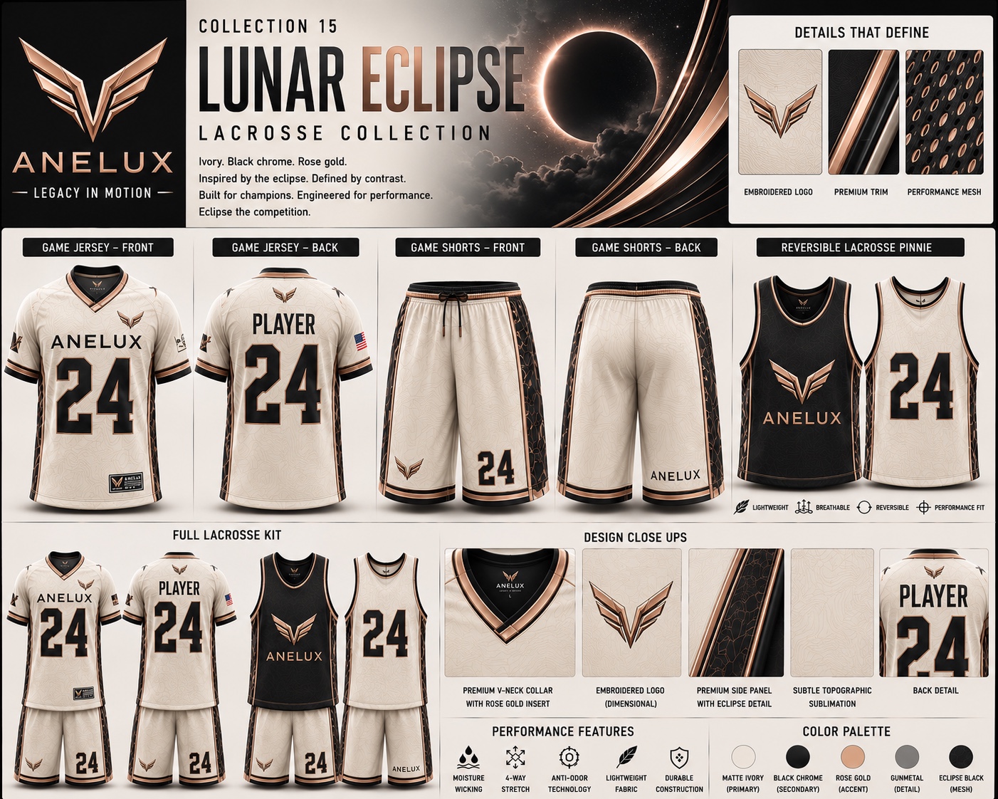 ANELUX Lacrosse — Lunar Eclipse