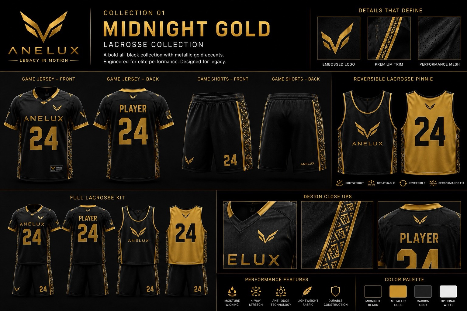 ANELUX Lacrosse collections